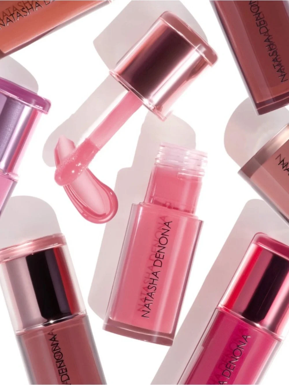 NATASHA DENONA - Hy-Gloss Tinted Lip Gloss Balm in shade Cherry Cola NWOB